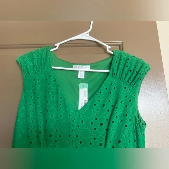 London Times Green Midi women’s dresses - Picture 4 of 5